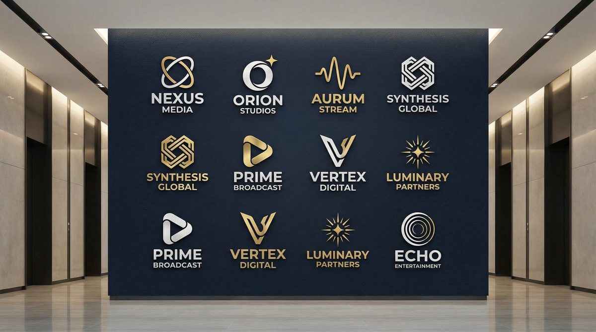 福利导航合作影视品牌Logo墙